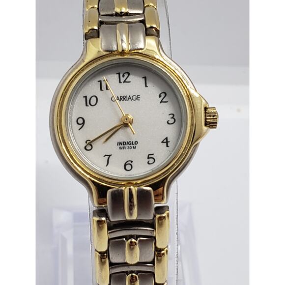 Carriage women\'s watch by Timex. Indiglo. Water resistant 30M